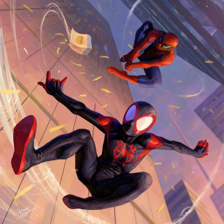 Человек-паук через вселенные