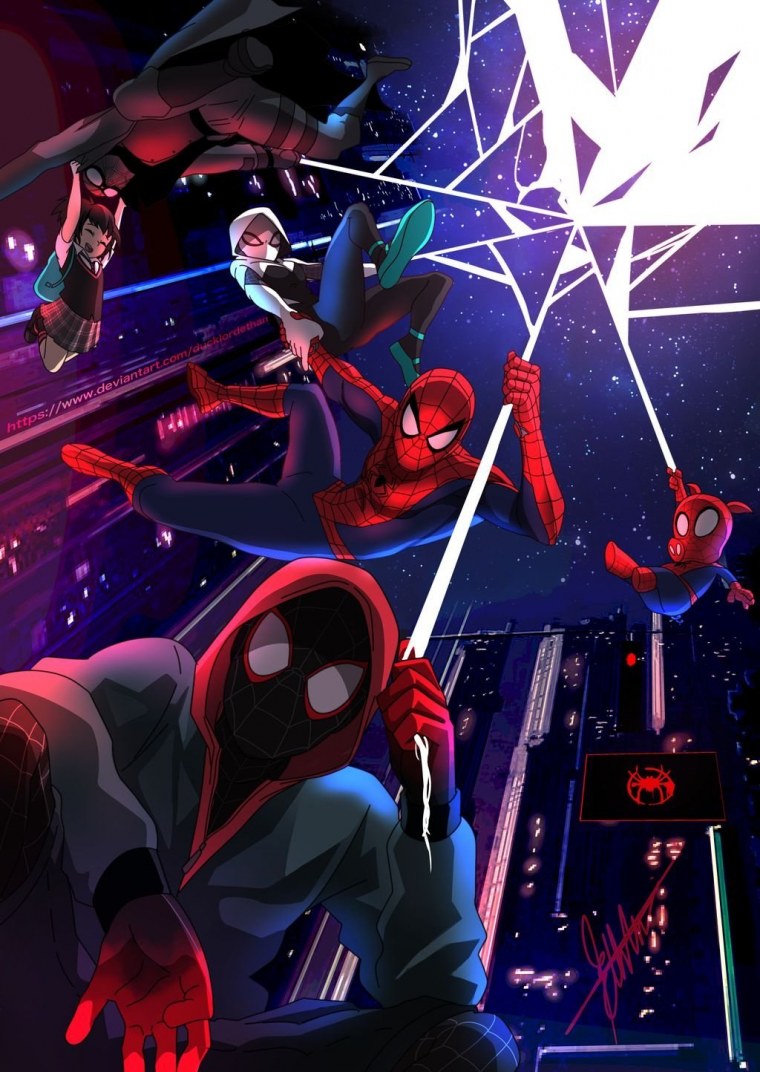 Человек-паук: через вселенные / Spider-man: into the Spider-Verse (2018)