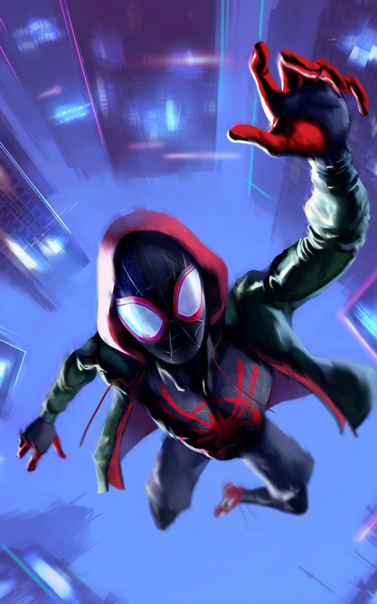 Человек паук Майлз Моралес