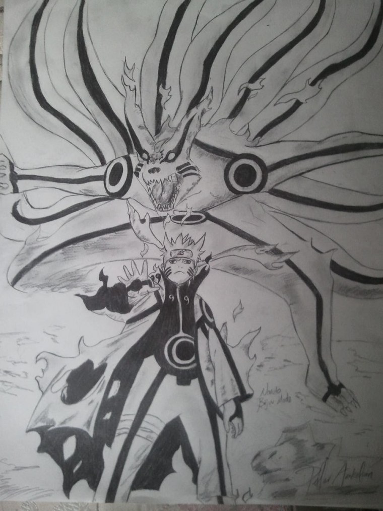 Обито 6 путей Манга