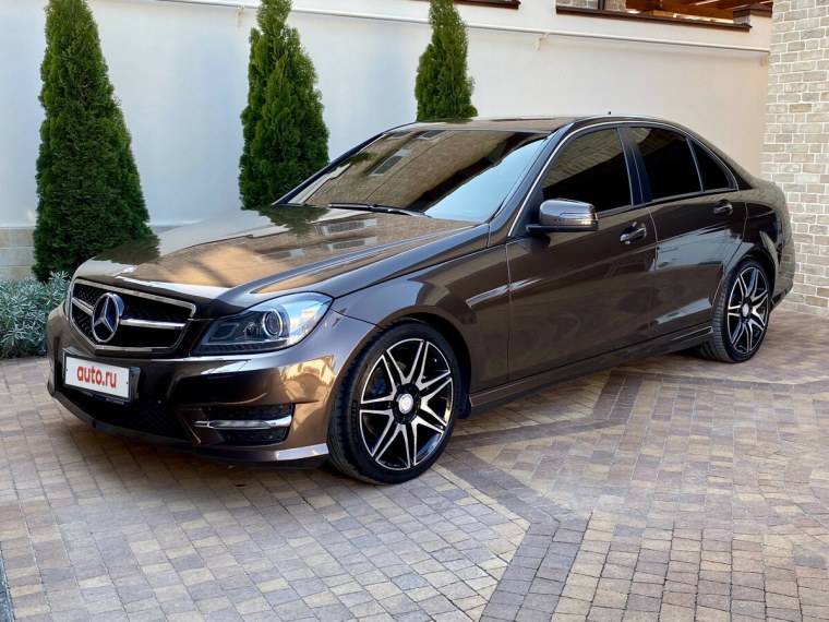 Мерседес w204 коричневый