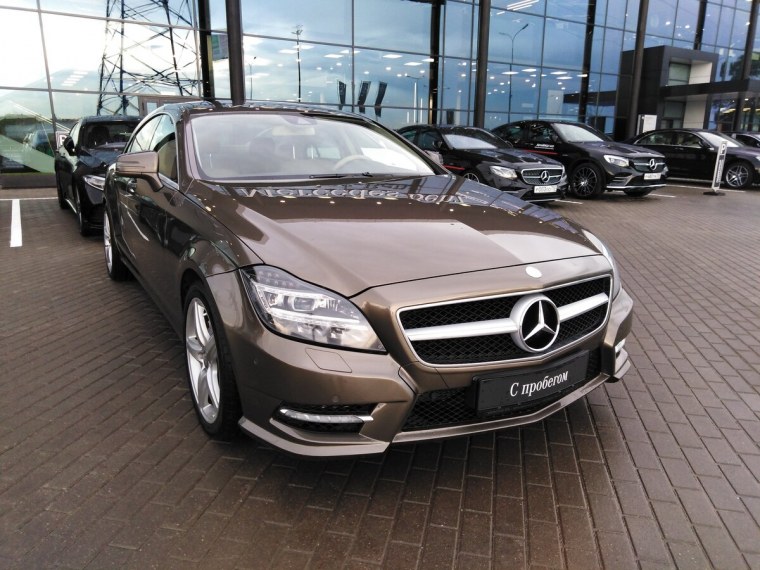 Мерседес CLS 350 коричневый