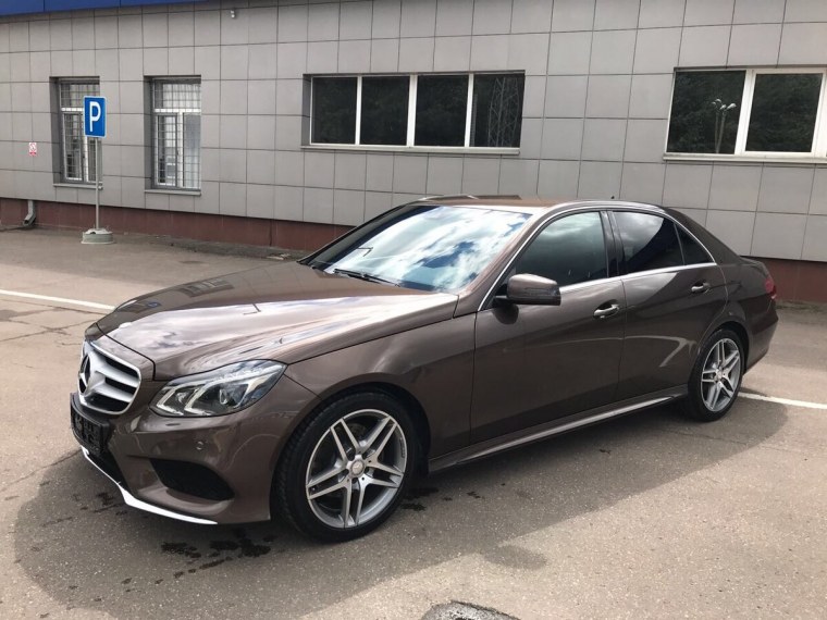 Мерседес w204 коричневый