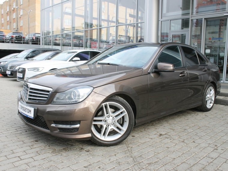 Мерседес w204 коричневый