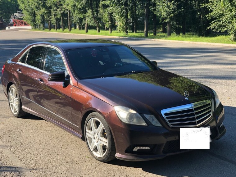 Мерседес w205 коричневый