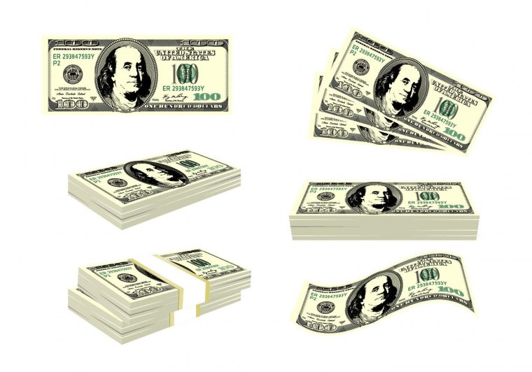 Доллары для распечатки