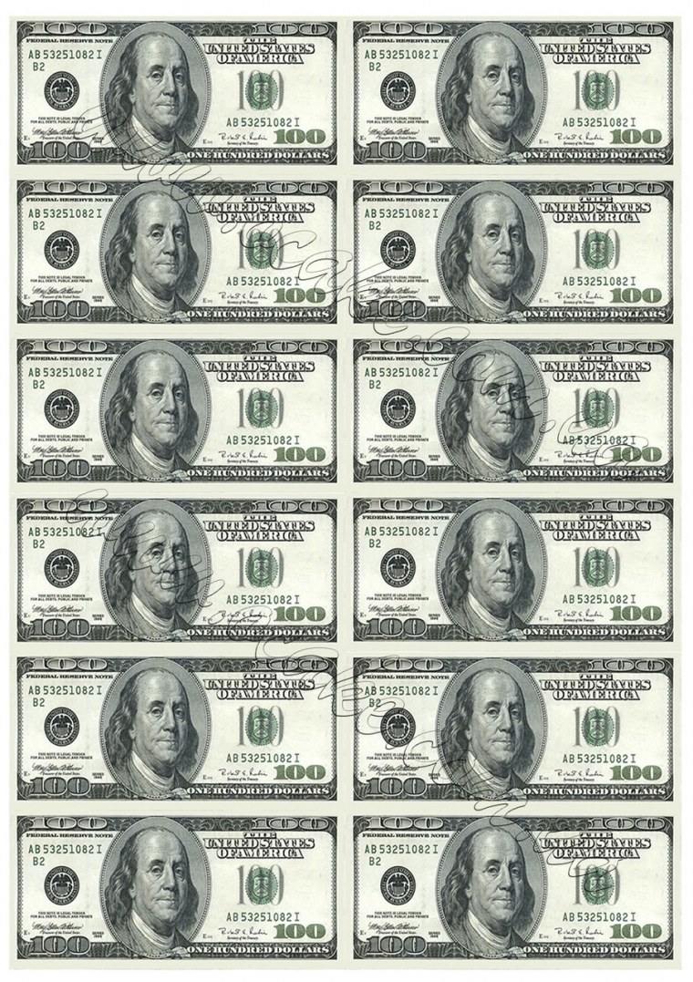 Купюра 500 долларов США