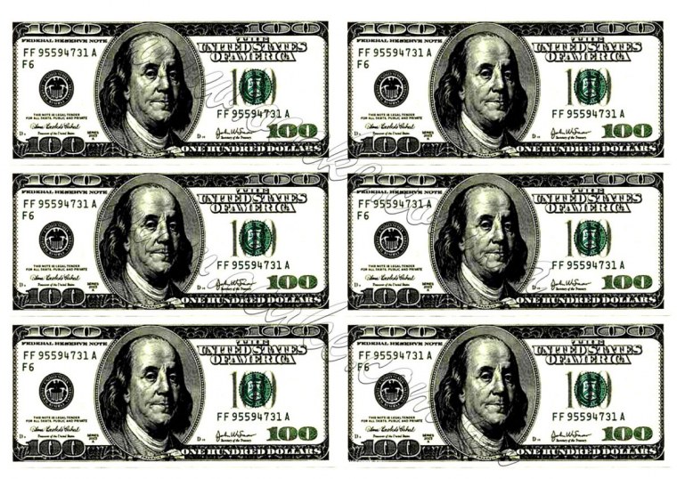 100 Долларов 1996 года выпуска