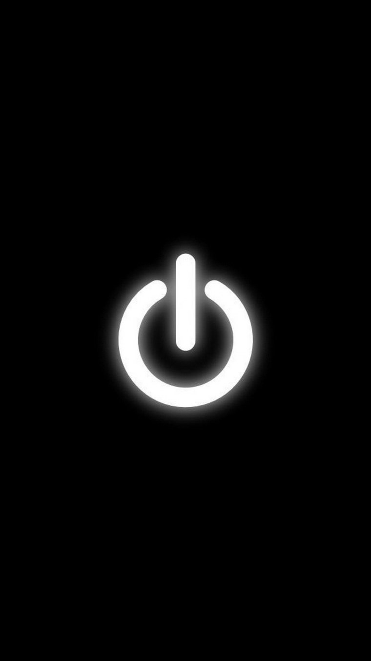 Логотип на черном фоне