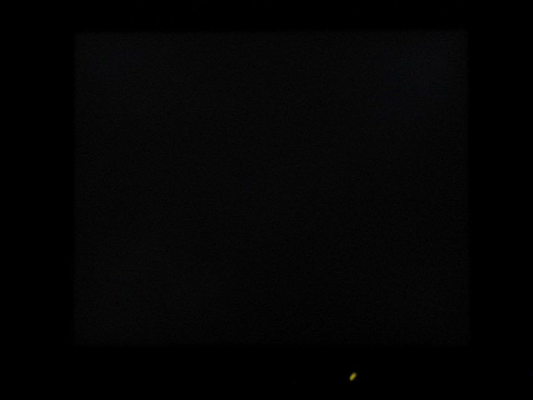 Чёрный экран без ничего