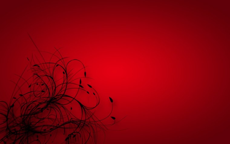 Красно черная абстракция