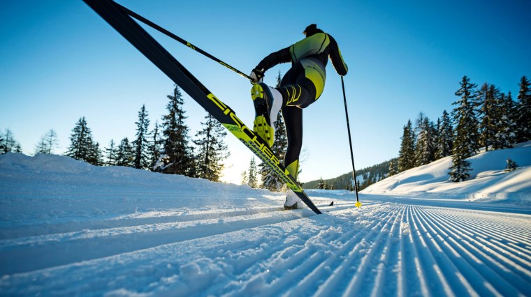 Классический стиль лыжи