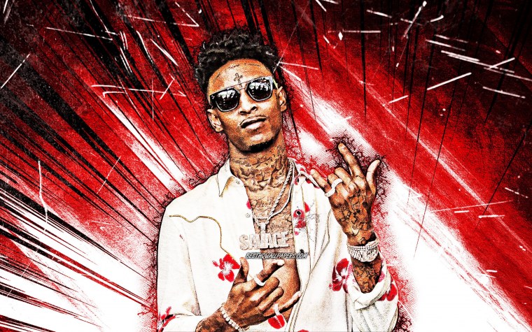 Обои в стиле американских рэперов