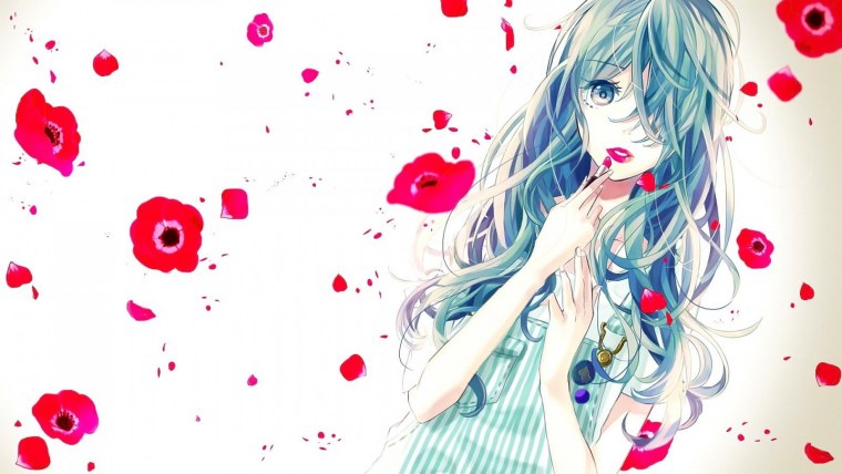 Аниме девочки обои