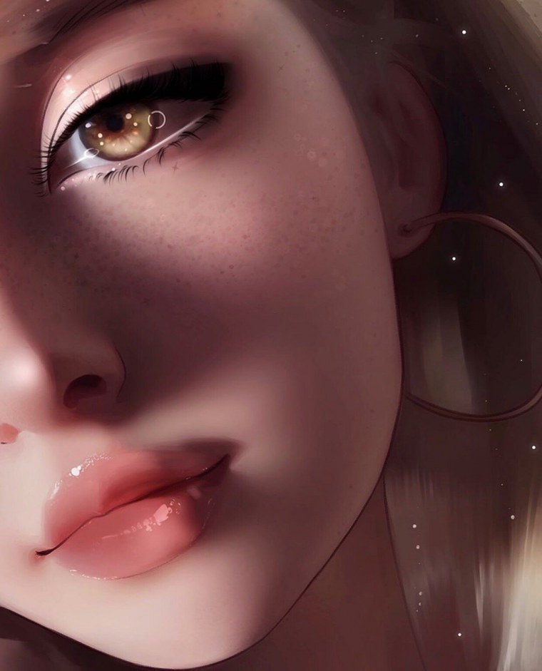 Беловолосая девушка