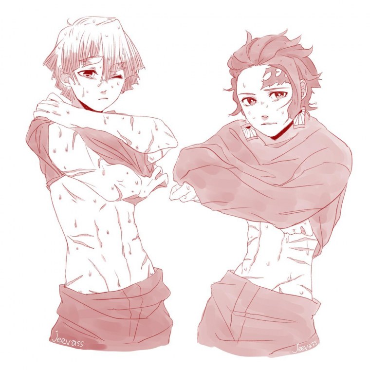 Зеницу Агацума и Иноске Хашибира