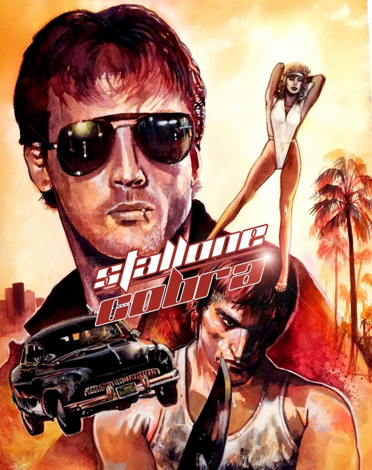 Постеры фильма Кобра Сильвестр Сталлоне