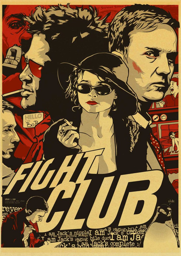 Плакат фильма Бойцовский клуб