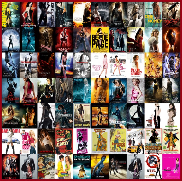 Одинаковые постеры фильмов