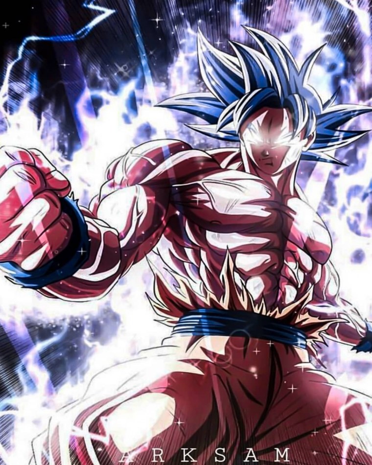 Сон Гоку супер Сайян арт