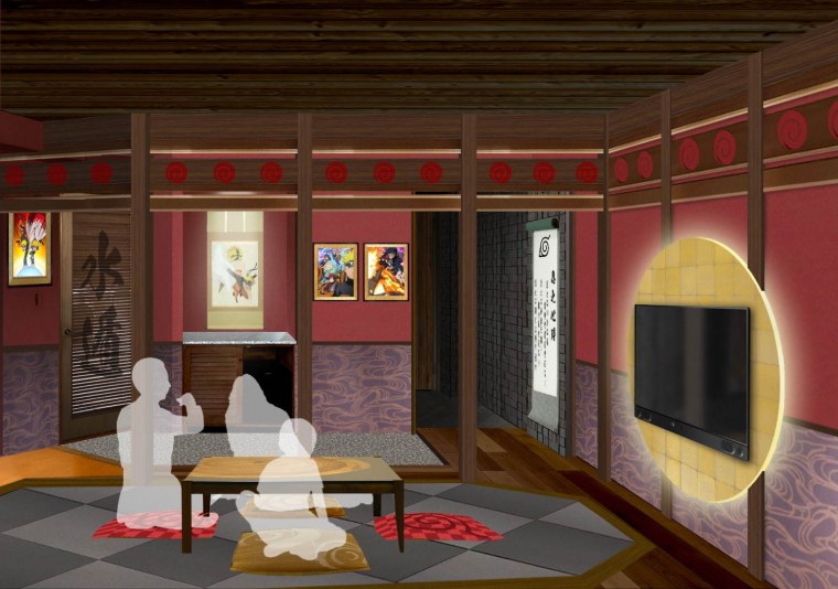 Комната из Наруто