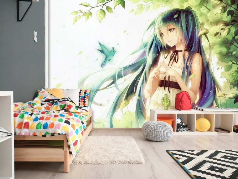 Комната аниме в стиле Хаяо Миядзаки