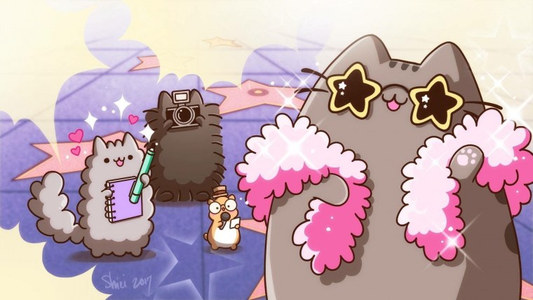 Кавай кот Пушин