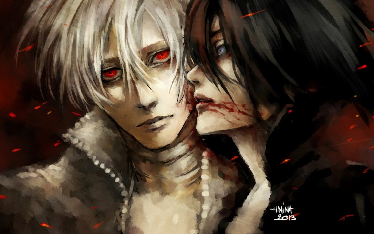 Черная ава аниме страшная пацан