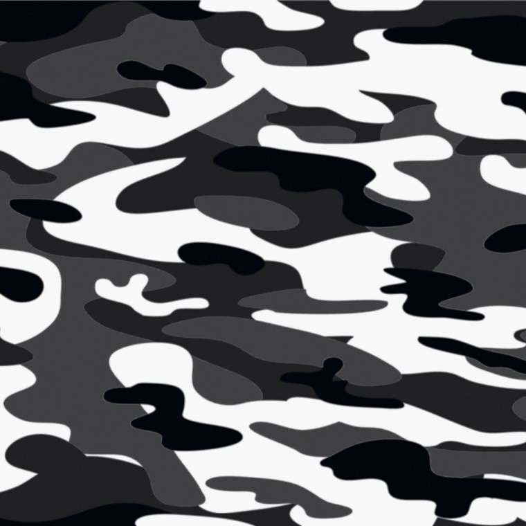Бело черный камуфляж