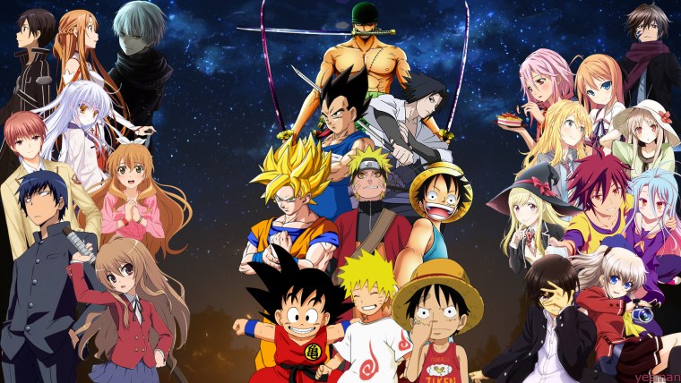 Аниме герои