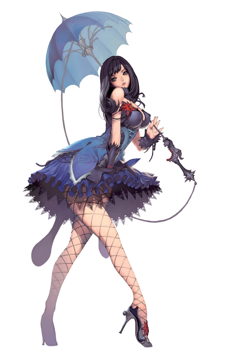 Девушка арт в полный рост