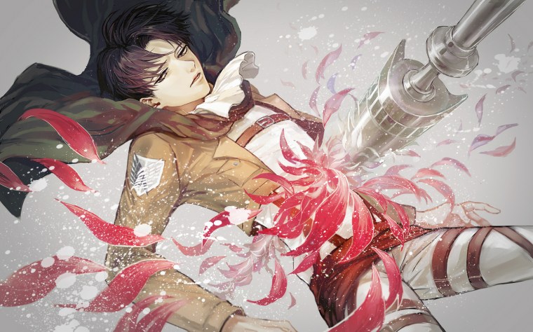 Леви Аккерман подросток