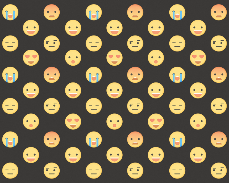 Обои из смайликов