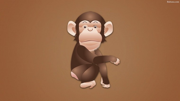 Обезьяна с сигарой арт