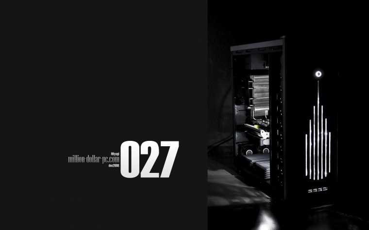 Черные обои мияги