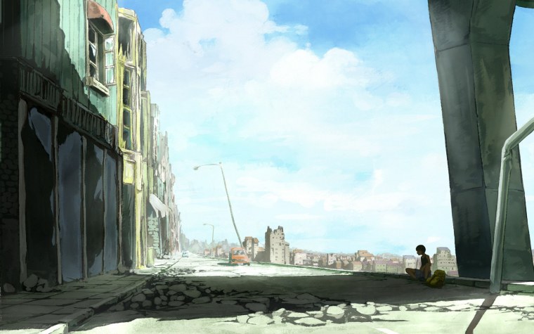 Мусорные баки аниме