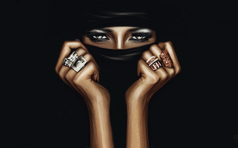 Брюнет в очках