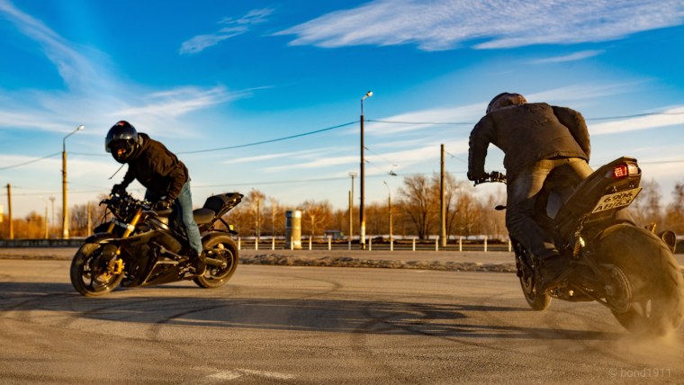 Стант по городу