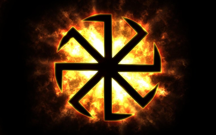 Посолонь символ Славянский