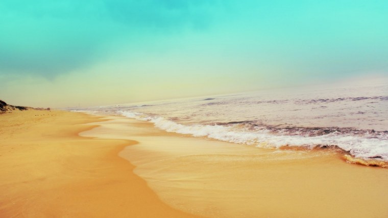 Морской берег вид сверху