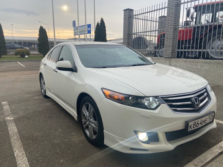 Honda Accord 2008 белая