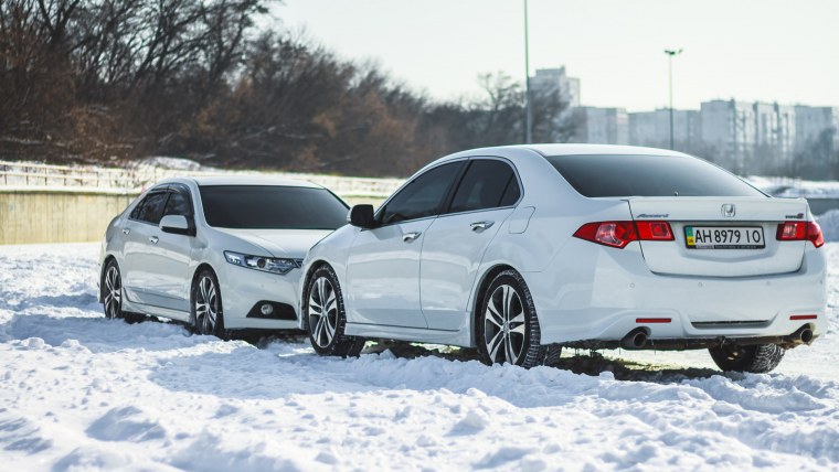 Honda Accord 2008 белая