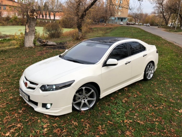 Honda Accord 8 белый