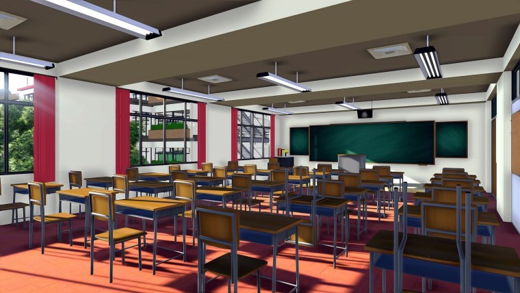 Класс в школе гача лайф