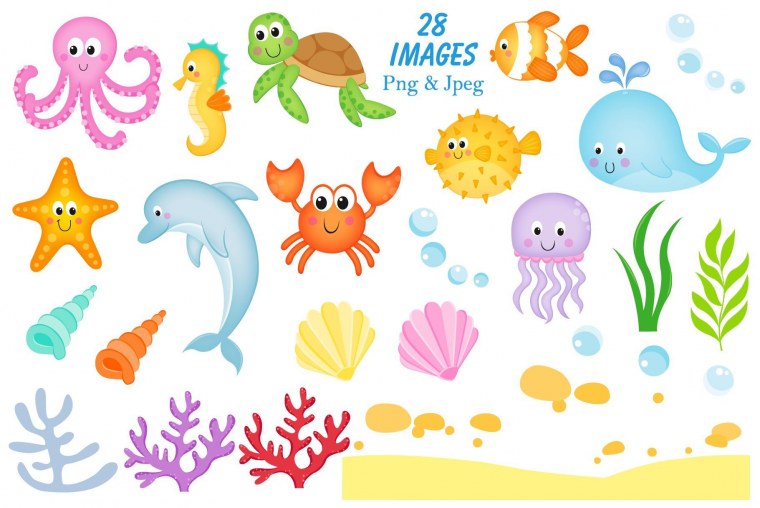 Тема подводный мир