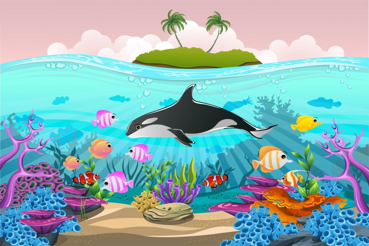 Морская жизнь мультик