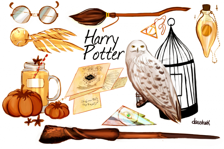 Гарри Поттер Гермиона и Рон