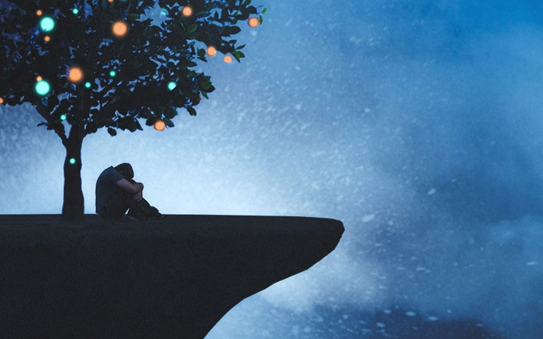 Стекло с каплями дождя