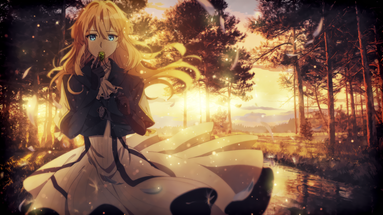 Вайолет Эвергарден аниме