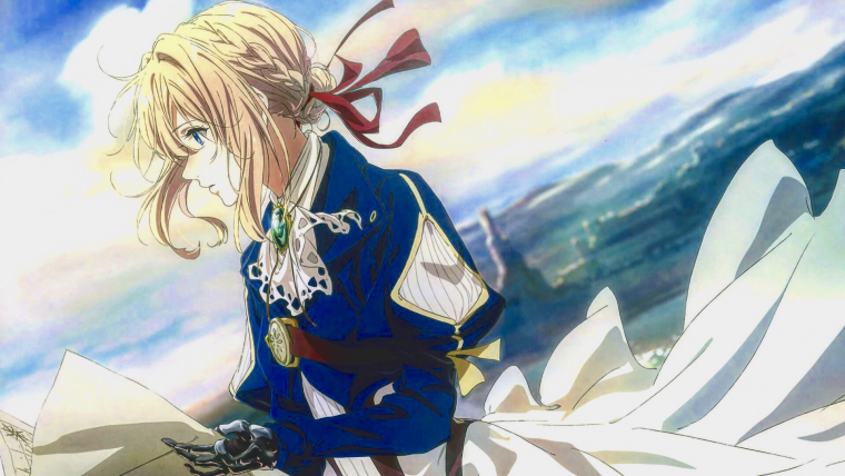 Вайолет Эвергарден и Сейбер